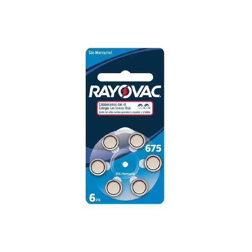 Pila de audiología SZ 675 blister 6 unidades